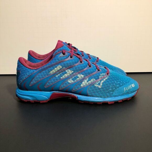 Womens INOV-8 F-Lite 185 Blue Running Shoes / Size 5.5 - Picture 2 of 10